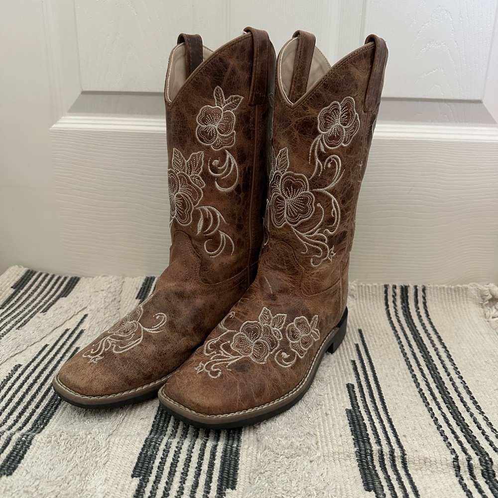 Girls Shyanne Little Lassy Floral Boots